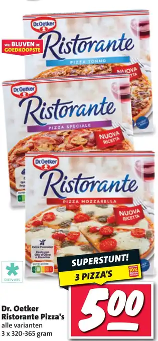 Nettorama Dr. Oetker Ristorante Pizza's aanbieding