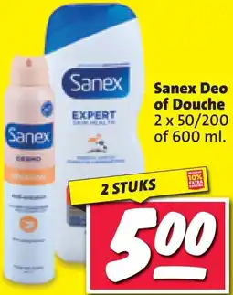 Nettorama Sanex Deo of Douche aanbieding