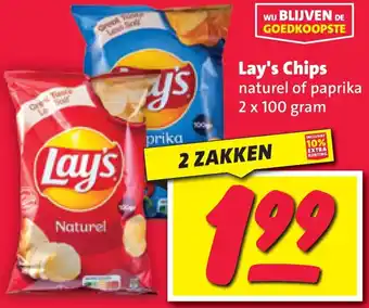 Nettorama Lay's Chips aanbieding