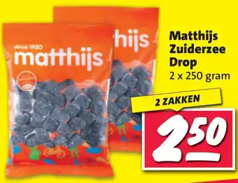 Nettorama Matthijs Zuiderzee Drop aanbieding