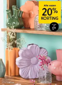 Xenos Alle vazen 20% KORTING aanbieding