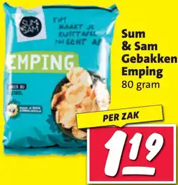 Nettorama Sum & Sam Gebakken Emping aanbieding