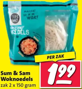 Nettorama Sum & Sam Woknoedels aanbieding