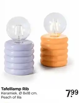 Xenos Tafelllamp Rib aanbieding