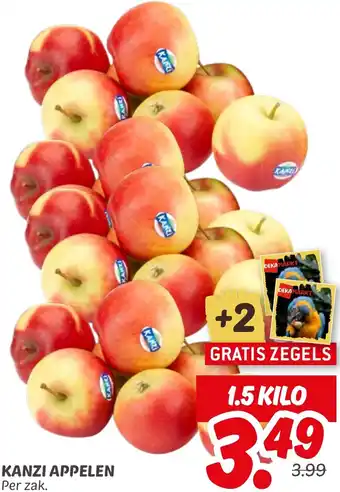 Dekamarkt Kanzi appelen aanbieding