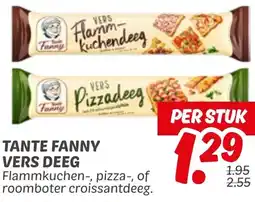 Dekamarkt Tante fanny vers deeg aanbieding