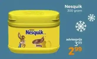 Trekpleister Nesquik 300 gram aanbieding