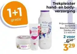 Trekpleister Trekpleister hand- en body- verzorging aanbieding