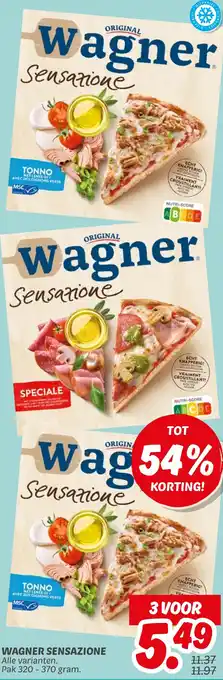 Dekamarkt Wagner sensazione aanbieding