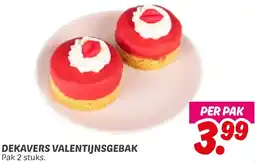 Dekamarkt Dekavers valentijnsgebak aanbieding