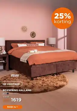 TotaalBED Boxspring Halland | 140x200 | voorraad | 140x200 aanbieding