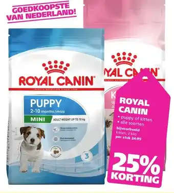 Ranzijn ROYAL CANIN aanbieding