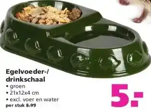 Ranzijn Egelvoeder-/ drinkschaal aanbieding