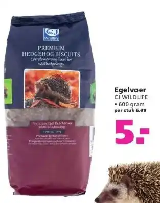 Ranzijn Egelvoer CJ WILDLIFE aanbieding