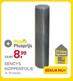 Praxis SENCYS NOPPENFOLIE aanbieding