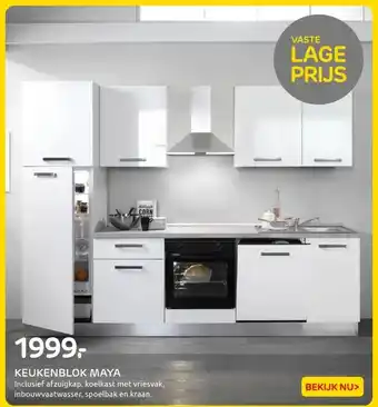 Praxis KEUKENBLOK MAYA aanbieding