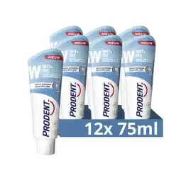 Plein.nl 12x Prodent Tandpasta Wit + Fris 75 aanbieding