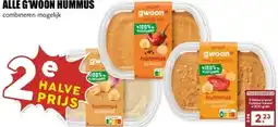 MCD Supermarkt ALLE G'WOON HUMMUS aanbieding