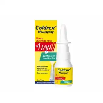 Plein.nl 3x Coldrex Neusspray 2 in 1 20 ml aanbieding