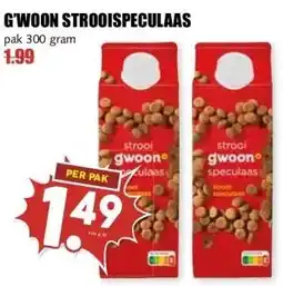 MCD Supermarkt GWOON STROOISPECULAAS aanbieding