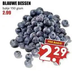 MCD Supermarkt BLAUWE BESSEN aanbieding