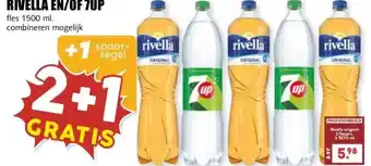 MCD Supermarkt RIVELLA EN/OF 7UP aanbieding