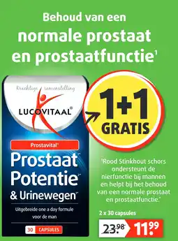 Lucovitaal Prostaat Potentie & Urinewegen aanbieding