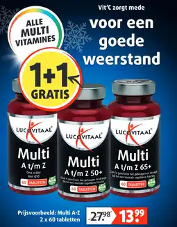 Lucovitaal ALLE MULTI VITAMINES aanbieding