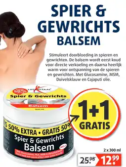 Lucovitaal SPIER & GEWRICHTS BALSEM aanbieding