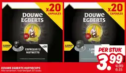 Dekamarkt Douwe egberts koffiecups aanbieding