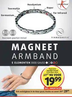 Lucovitaal MAGNEET ARMBAND aanbieding