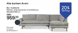 Leen Bakker Alle banken Arwin aanbieding