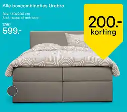 Leen Bakker Alle boxcombinaties Orebro aanbieding