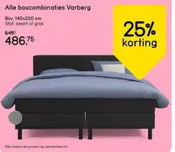 Leen Bakker Alle boxcombinaties Varberg aanbieding