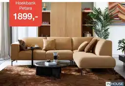 IN.HOUSE Hoekbank Petara aanbieding