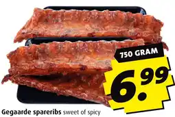 Boni Gegaarde spareribs aanbieding