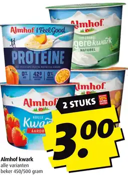 Boni Almhof kwark aanbieding