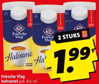 Boni Friesche Vlag halvamel aanbieding