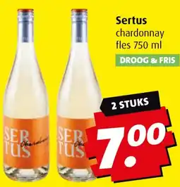 Boni Sertus chardonnay aanbieding