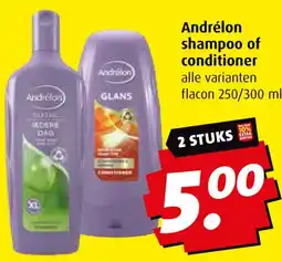 Boni Andrélon shampoo of conditioner aanbieding