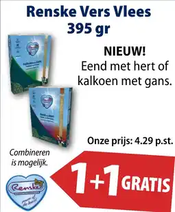 Huisdier Voordeelshop Renske Vers Vlees 395 gr aanbieding