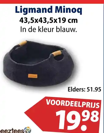 Huisdier Voordeelshop Ligmand Minoq aanbieding