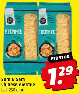 Boni Sum & Sam Chinese eiermie aanbieding