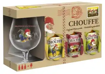 Gall & Gall La Chouffe Cadeauverpakking 3X33CL Bier aanbieding