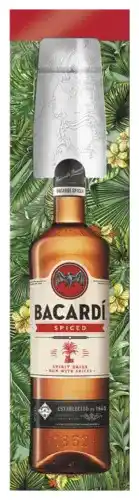 Gall & Gall Bacardí Spiced met glas 100CL Mixen aanbieding