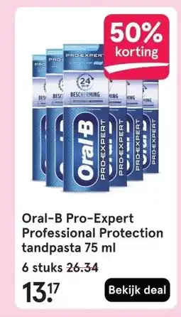 Etos Oral-B Pro-Expert Professional Protection tandpasta aanbieding