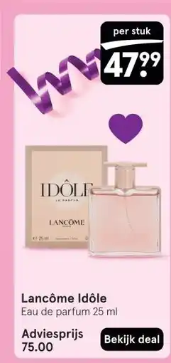 Etos Lancôme Idôle aanbieding