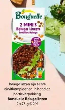 Albert Heijn Bonduelle beluga linzen aanbieding