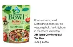 Albert Heijn AH Terra Comfortbowl Tex Mex aanbieding