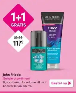 DA John Frieda Gehele assortiment aanbieding